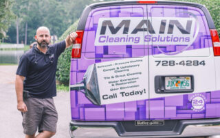 Main Cleaning Solutions Van Image