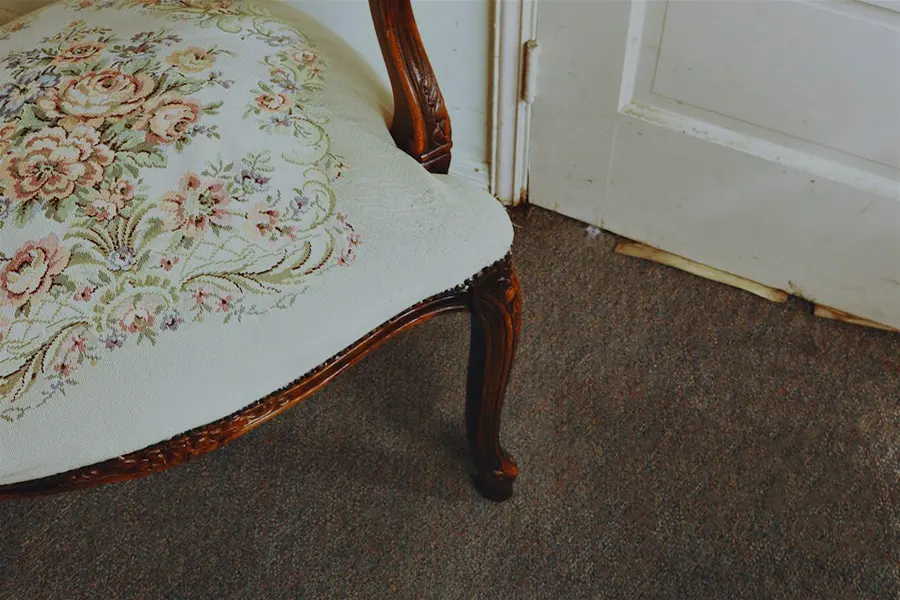 Chair leg carpet white door Main Cleaning Gainesville FL